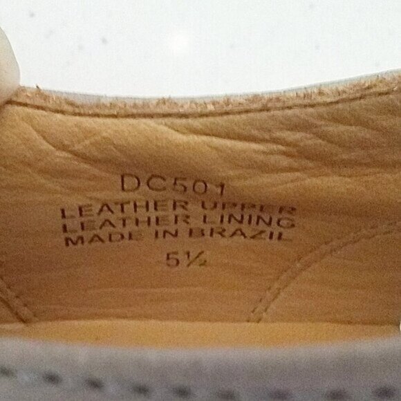 NIB Taupe Suede Wingtip Women's Drivers Derbys 5.5 MSRP $120 - REAL LEATHER!!! - Picture 5 of 12